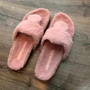 Jack Rodgers Fuzzy Sandals